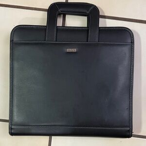 Black Leather Men's Bag